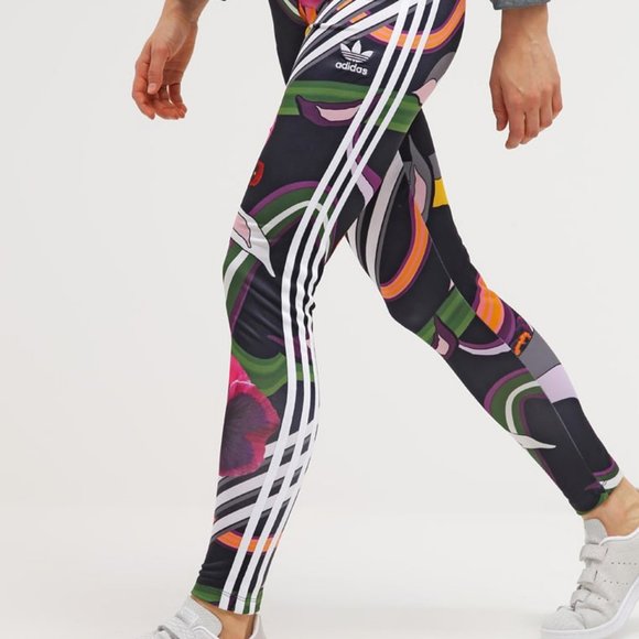 adidas Pants - Adidas Original Floral Burst Leggings